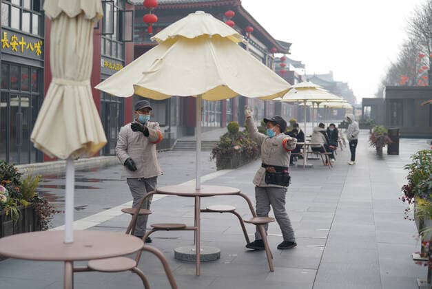 Coronavirus in China, Eindrücke aus Xi an