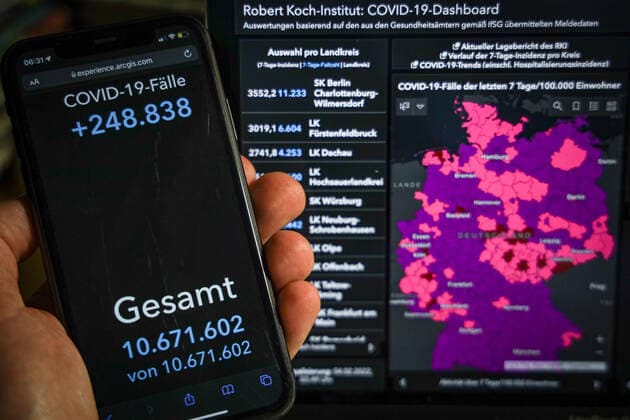 Coronavirus in Deutschland, COVID-19-Dashboard des RKI