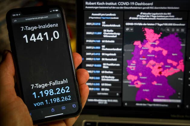 Coronavirus in Deutschland, COVID-19-Dashboard des RKI