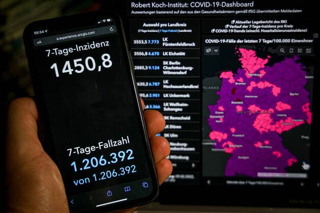 Coronavirus in Deutschland, COVID-19-Dashboard des RKI