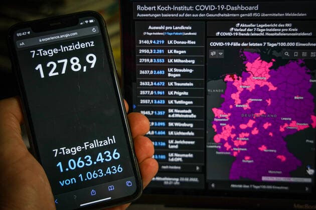 Coronavirus in Deutschland, COVID-19-Dashboard des RKI