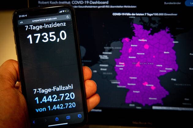 Coronavirus in Deutschland, COVID-19-Dashboard des RKI