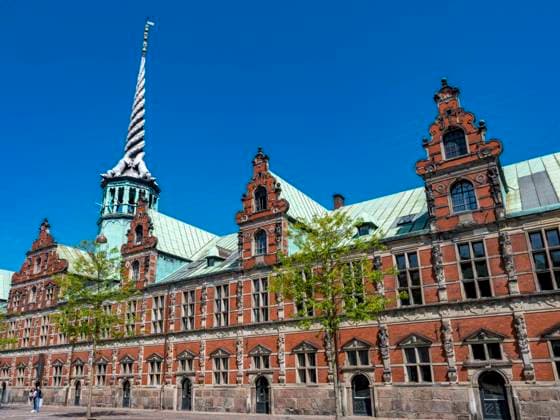 Historische Börse Kopenhagen - Archivbilder