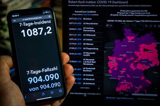 Coronavirus in Deutschland, COVID-19-Dashboard des RKI