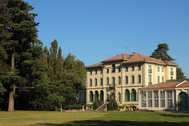 Kunstraub im Museum der Stiftung Magnani-Rocca in Traversetolo bei Parma, Archivbilder