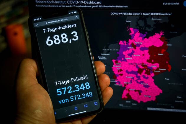 Coronavirus in Deutschland, COVID-19-Dashboard des RKI