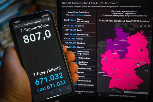 Coronavirus in Deutschland, COVID-19-Dashboard des RKI