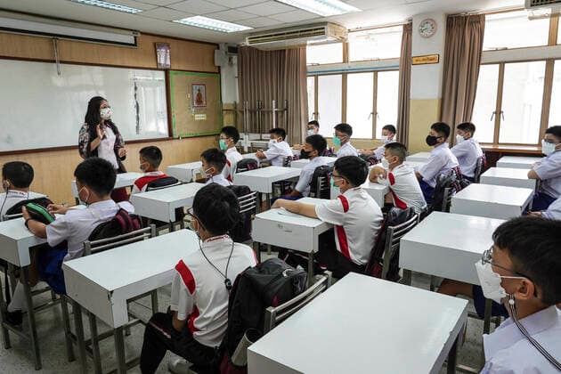 Coronavirus in Thailand, Rückkehr zum Präsenzunterricht an Schulen in Bangkok