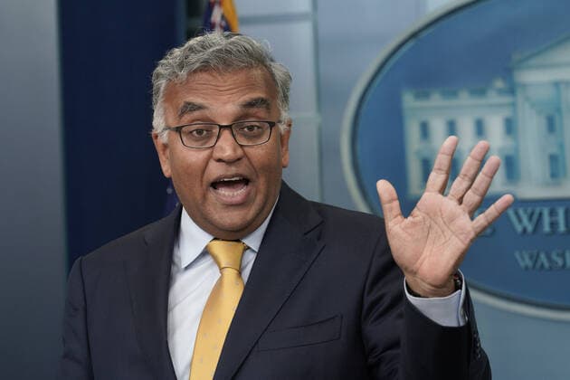 Washington, Pressekonferenz mit Coronavirus-Koordinator Ashish Jha