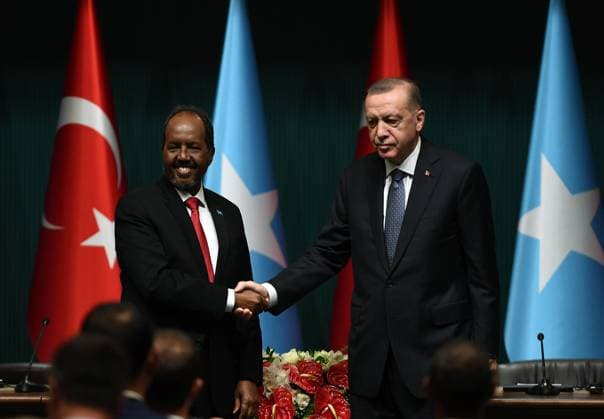 Türkei erlässt internationalen Haftbefehl gegen Sohn von Somalias Präsidenten Hassan Sheikh Mohamud - Archiv
