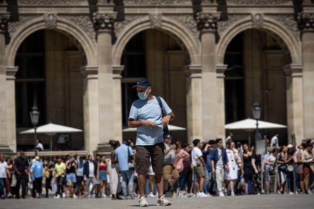 Coronavirus in Frankreich, Eindrücke aus Paris
