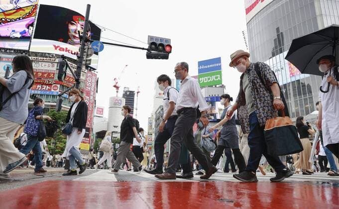 Coronavirus in Japan, Eindrücke aus Tokio