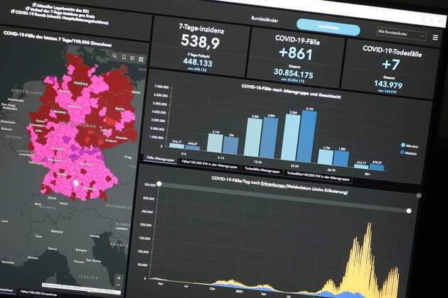 Coronavirus in Deutschland, COVID-19-Dashboard des RKI