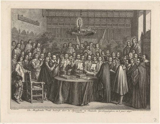 IMAGO History, Dreißigjähriger Krieg, Westfälischer Friede in Münster und Osnabrück 1648