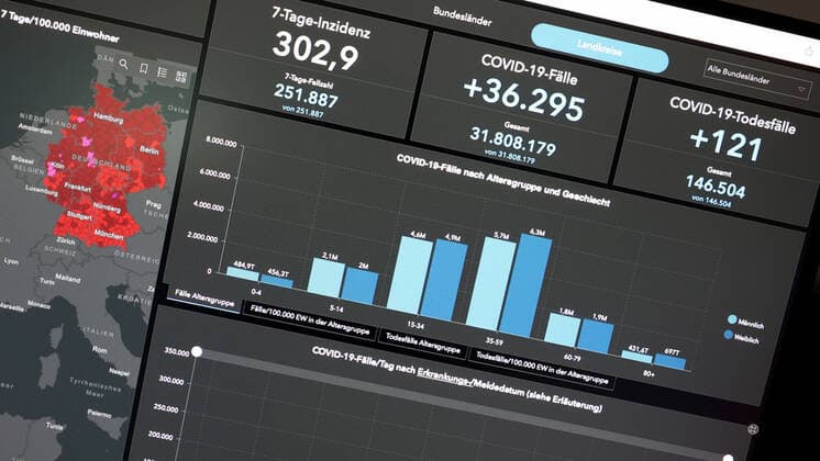 Coronavirus in Deutschland, COVID-19-Dashboard des RKI