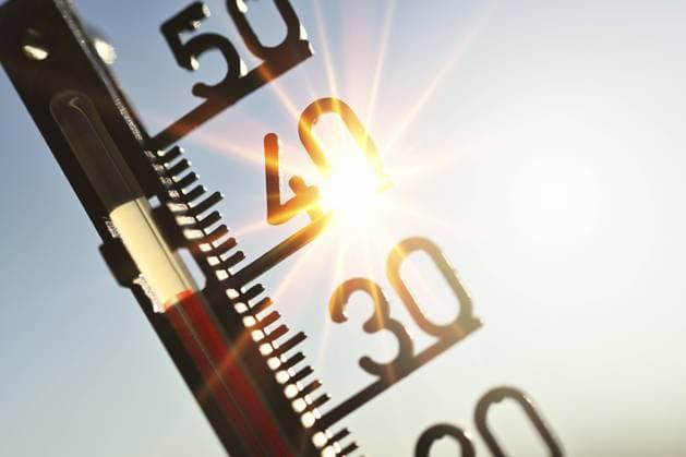 Wetterdienst warnt vor Hitze