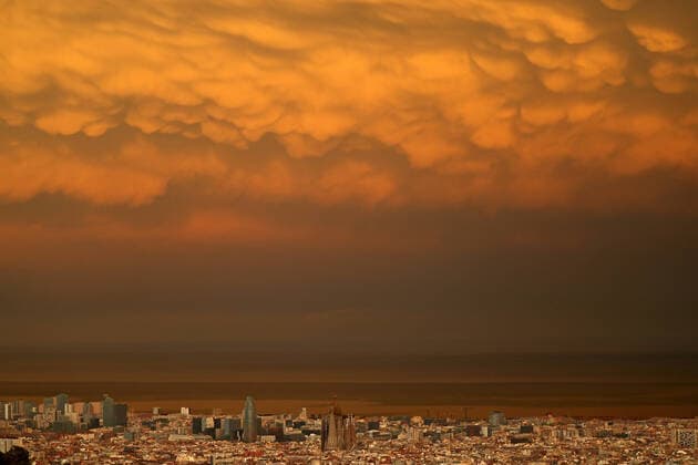Kalendermotive: Wolkenstimmungen