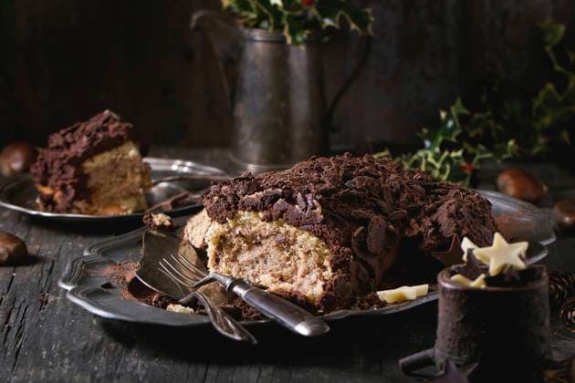 IMAGO Creative, Weihnachten, Food, Backen, La Buche de Noel