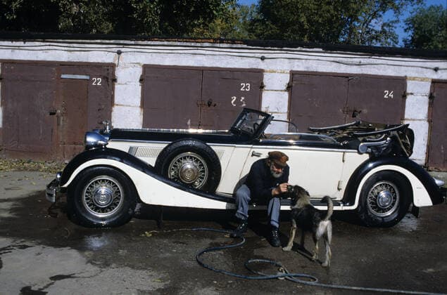 Mercedes von Hermann Göring wird in Australien restauriert, Archivbilder