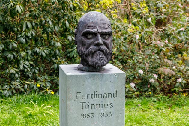 Ferdinand Tönnies, 90. Todestag am 9. April