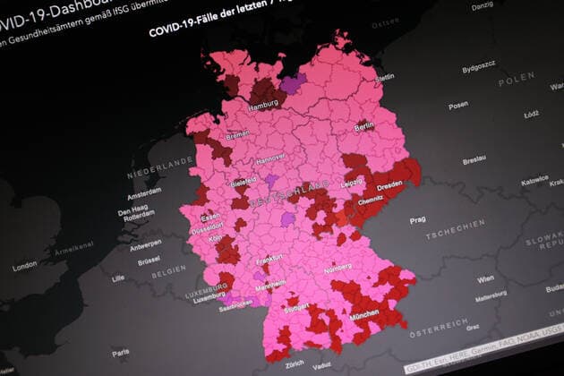 Coronavirus in Deutschland, COVID-19-Dashboard des RKI