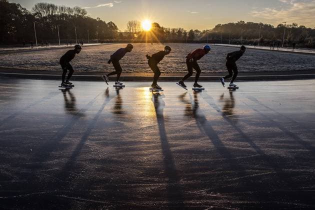 IMAGO Creative, Winter, Eislaufen