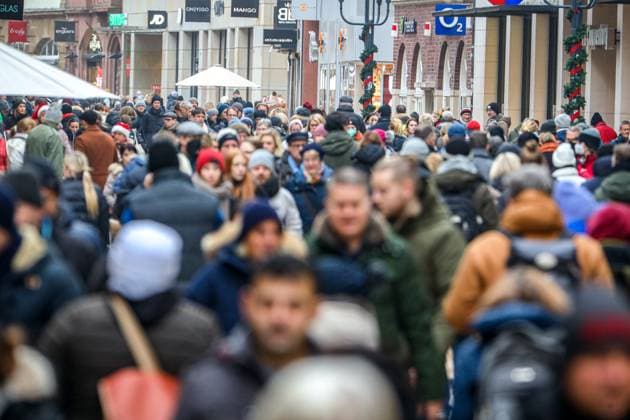 Bevölkerung in Deutschland hat im vergangenen Jahr einen Höchststand erreicht - Archivbilder