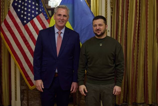 US-Republikaner Kevin McCarthy schlägt Einladung nach Kiew von Wolodymyr Selenskyj aus, Archivbilder