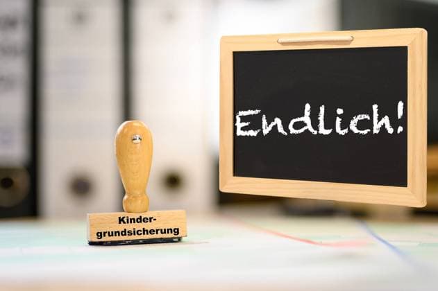Kindergrundsicherung, Symbolbilder