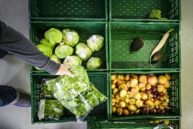 Discounter reduzieren Spenden für Tafeln, Archivbilder