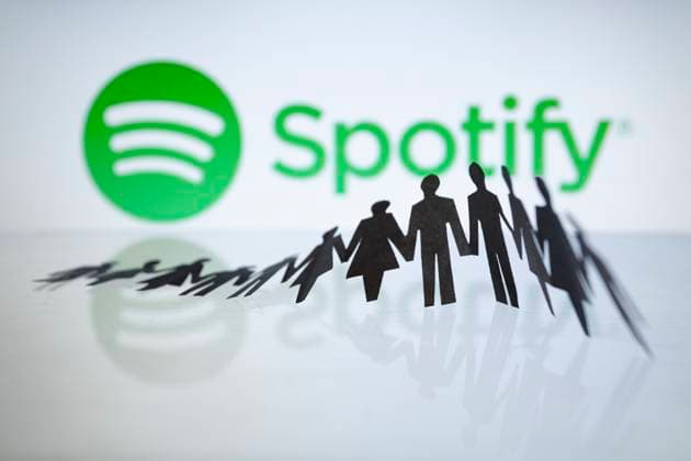Streamingdienst Spotify baut 600 Arbeitsplätze ab, Archivbilder