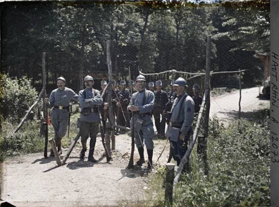 IMAGO Paul Castelnau Archiv, Erster Weltkrieg, Die Archive des Planeten, Frankreich, Elsass 1917