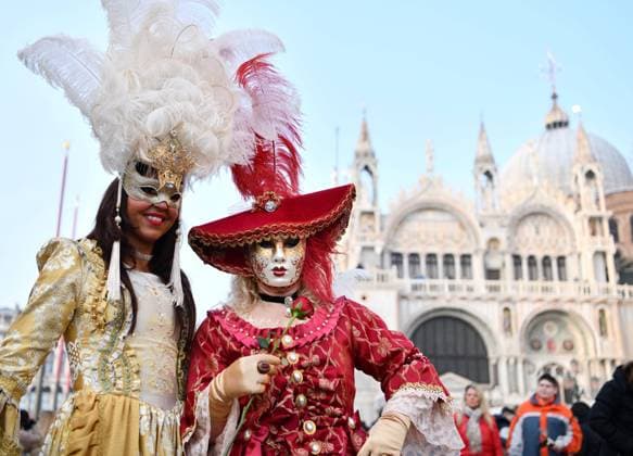 IMAGO Creative, Winter, Reiseziel, Karneval in Venedig