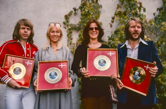 ABBA veröffentlichen ihre Hit-Single Dancing Queen, 50. Jahrestag am 16. August