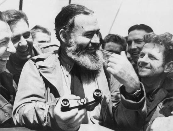 Ernest Hemingway, 65. Geburtstag am 2. Juli