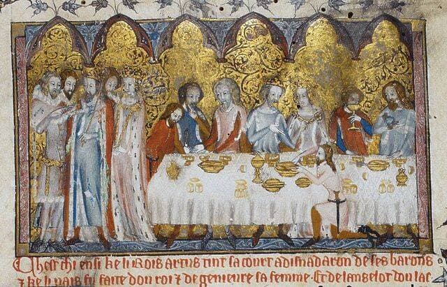 King Arthur Manuscript wird nach 700 Jahren Privatbesitz verkauft, Archivbilder