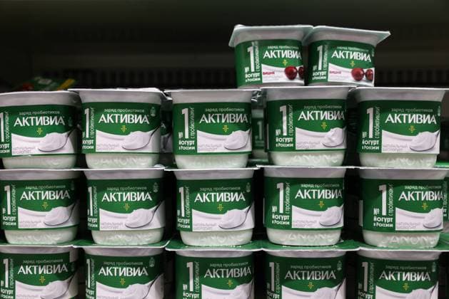 Danone plant Verkauf der russischen Tochterfirma, Archivbilder