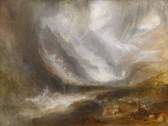 München, Das Lenbachhaus widmet Künstler William Turner Ausstellung, Archivbilder