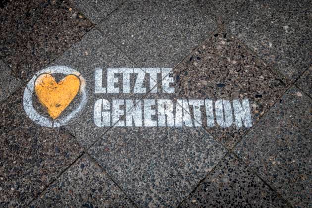 Bundesweite Razzia gegen Klimaaktivisten Letzte Generation, Archivbilder