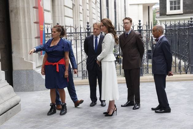 Prinzessin Kate bei Wiedereröffnung der National Portrait Gallery in London