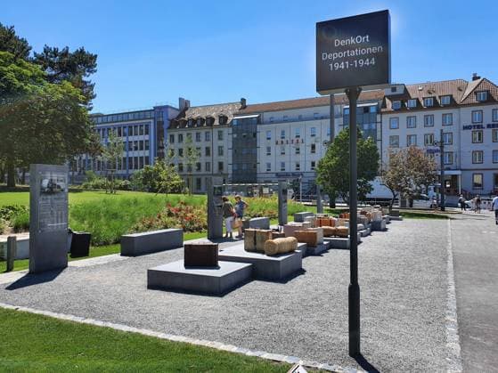 Würzburg, Mahnmal für deportierte Juden geschändet - Archivbilder