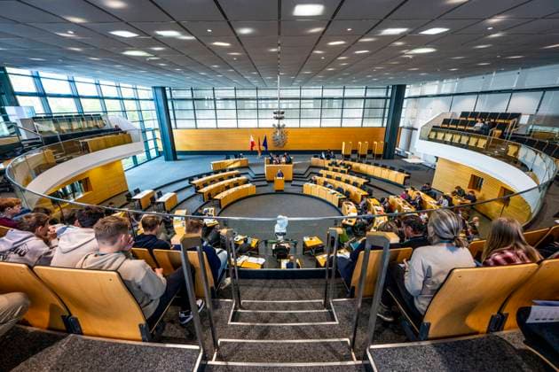 Landtagswahl Thüringen 2024, Thüringer Landtag in Erfurt