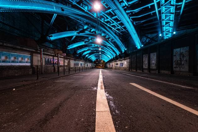 Kalendermotive: Unterführungen und Tunnel