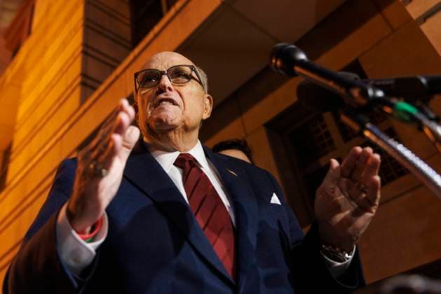 USA, Rudy Giuliani meldet Konkurs an, Archivbilder