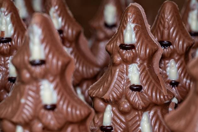 Starker Preisanstieg von Schokolade vor Weihnachten