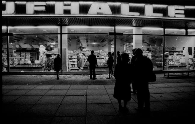IMAGO History, Archiv, Deutschland, Proteste gegen Wiedervereinigung, Berlin 1990