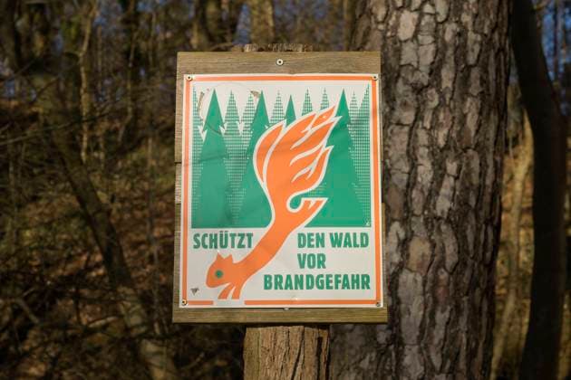 Steigende Waldbrandgefahr, Symbolbilder