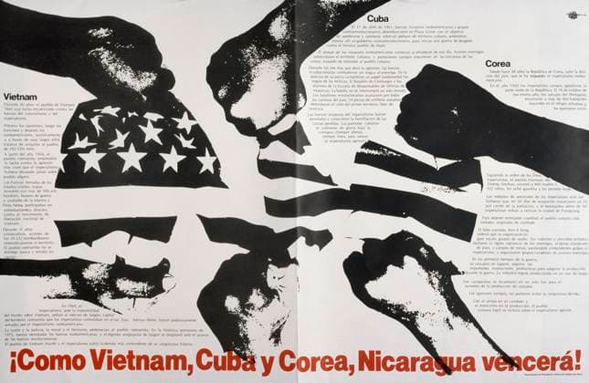 IMAGO, Archiv, Nicaragua, Patriotische FSLN Poster 1979-1990
