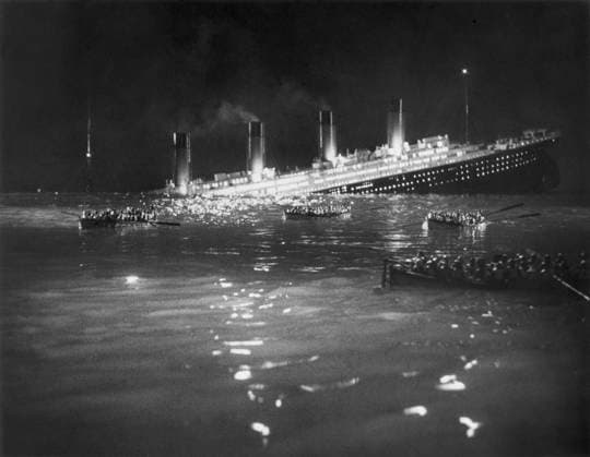 IMAGO History, Untergang der Titanic 1912