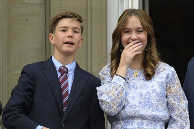 Royals, Prinz Vincent und Prinzessin Josephine von Dänemark feiern Konfirmation - Archivbilder